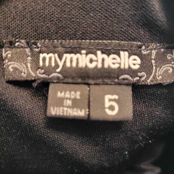 My Michelle Wonen's Strapless Black Dress - Picture 4 of 7